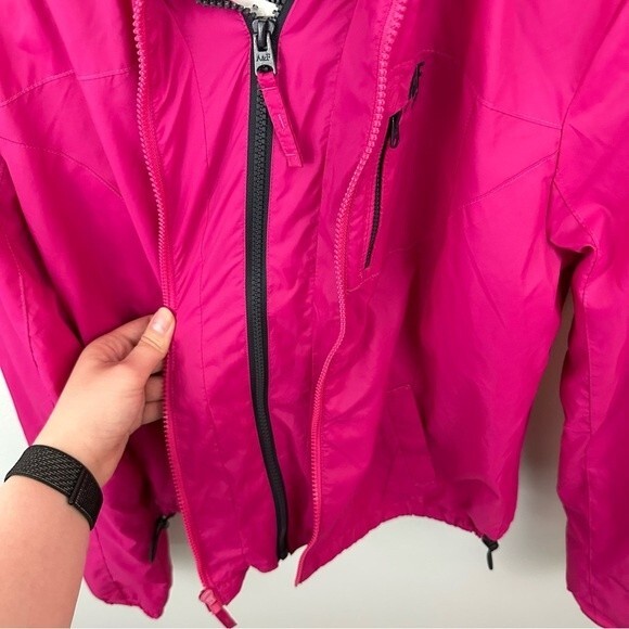 Abercrombie & Fitch Fuchsia Pink Windbreaker Jacket NWT Size Medium - Picture 6 of 16